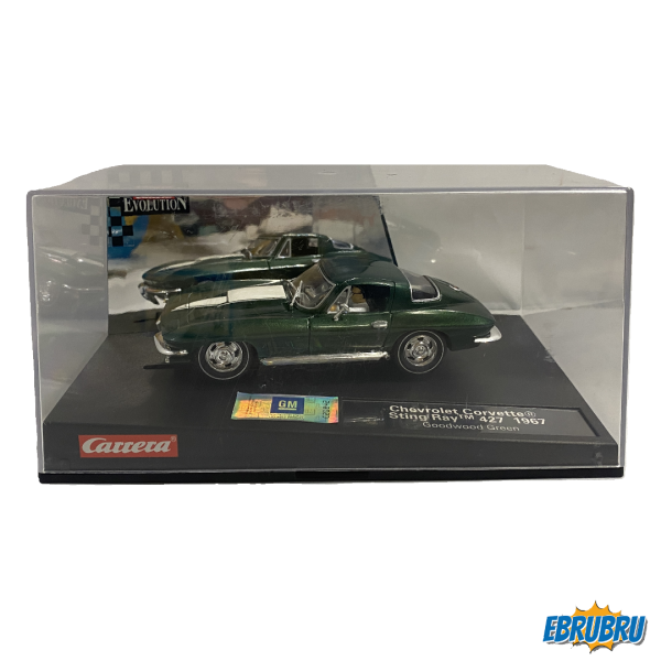 Chevrolet Corvette STING RAY 427 1967 GOODWOOD GREEN CARRERA EVOLUTION 27102