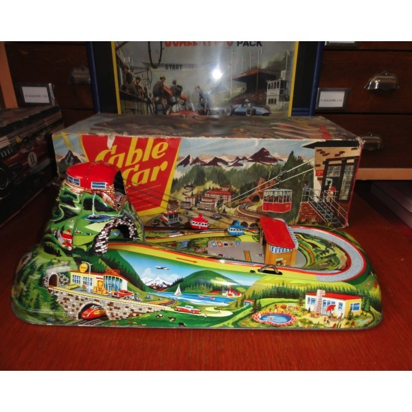 CIRCUIT TECHNOFIX CABLE CAR RÉF 303 AVEC SA BOITE