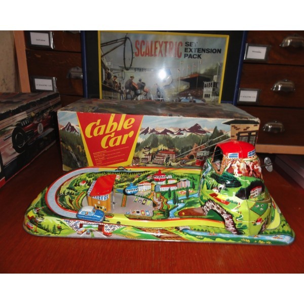 CIRCUIT TECHNOFIX CABLE CAR RÉF 303 AVEC SA BOITE