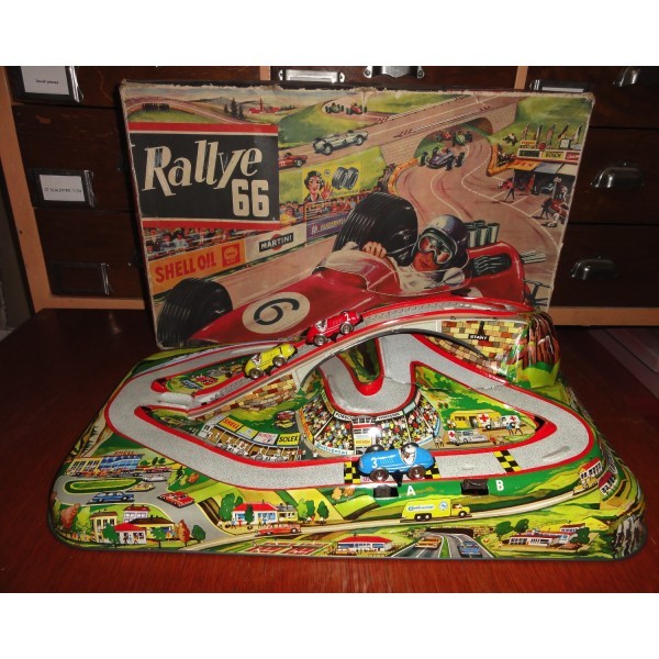 CIRCUIT TECHNOFIX RALLYE 66  REF 311 AVEC SA BOITE