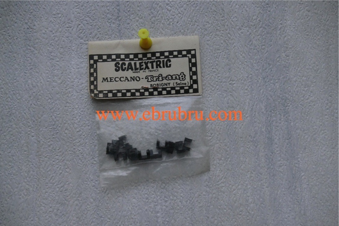 12 Attaches de pistes nylon Scalextric ref A247