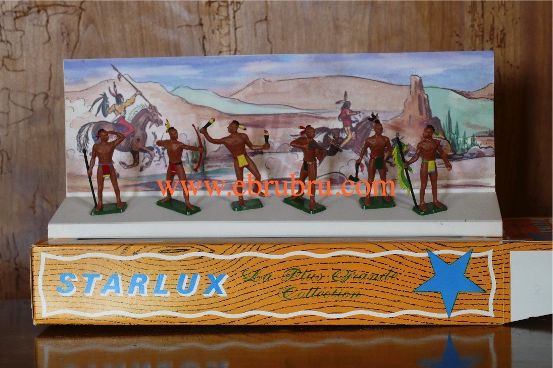 Boite de 6 indiens Hurons Sarlux