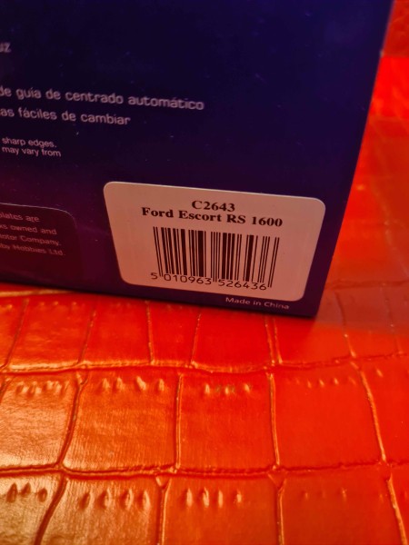 FORD ESCORT RS 1600 SCALEXTRIC REF C2643 