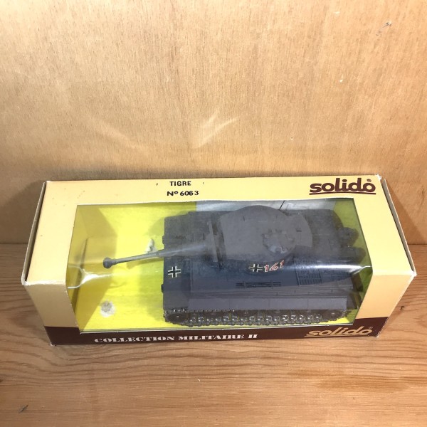 Char Tigre SOLIDO Réf 6063 - Collection militaire II