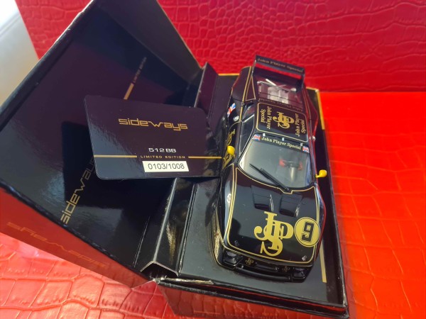 512 BB EDITION LIMITEE JPS SIDEWAYS RACER SLOT CAR REF SWLE05 