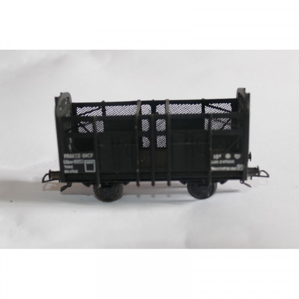 WAGON  A COKE DEUX ESSIEUX  MARQUE VB REF 44 SNCF