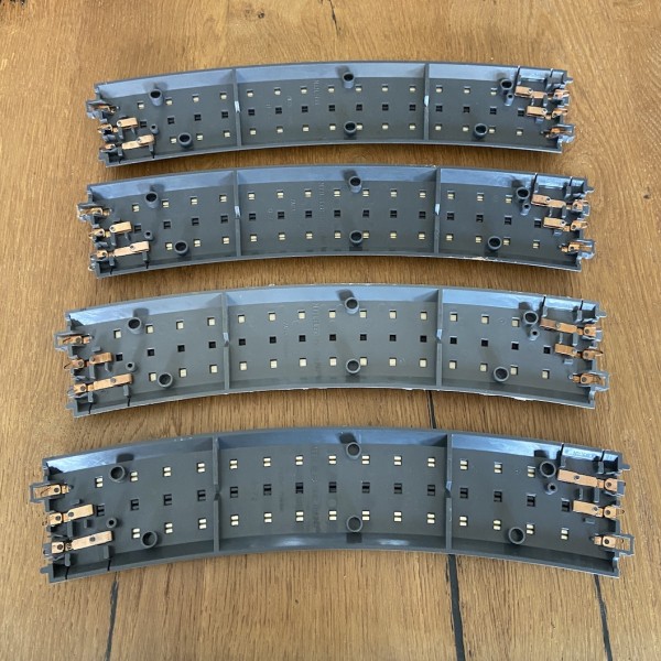 6 Rails courbe  MTH RealTrax o-72 réf 40-1010