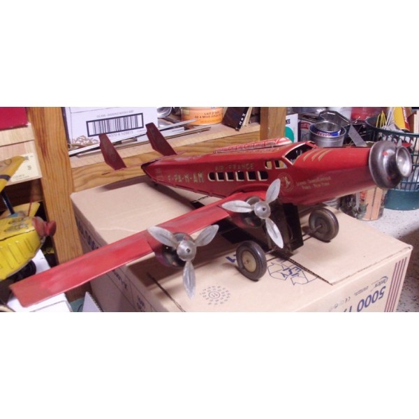 JOUSTRA avion DeWoitine D 338 AIR FRANCE F-PA-N-AM service transatlantique Paris quadrimoteurs New-York