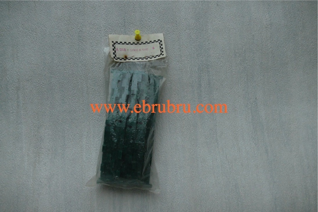 6 Elements de travée vert Scalextric ref A218