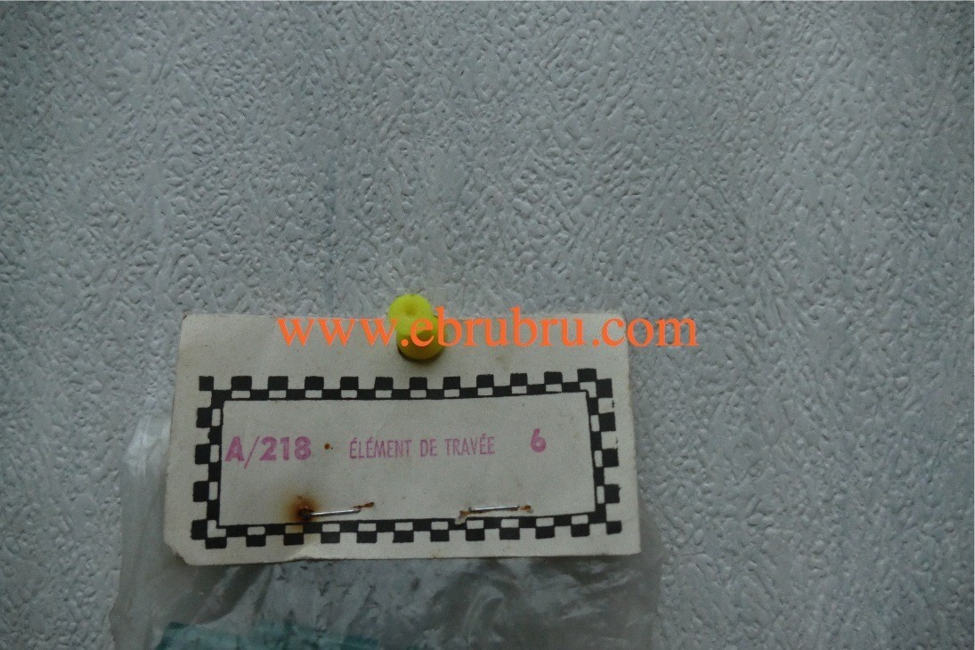 6 Elements de travée vert Scalextric ref A218