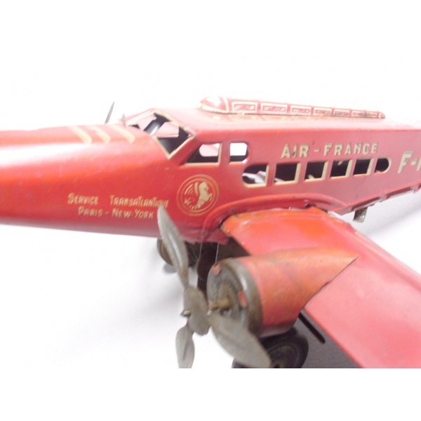 JOUSTRA avion DeWoitine D 338 AIR FRANCE F-PA-N-AM service transatlantique Paris quadrimoteurs New-York