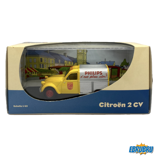 Citroën 2CV Philips - Série Les petits utilitaires français - ELIGOR Editions Atlas
