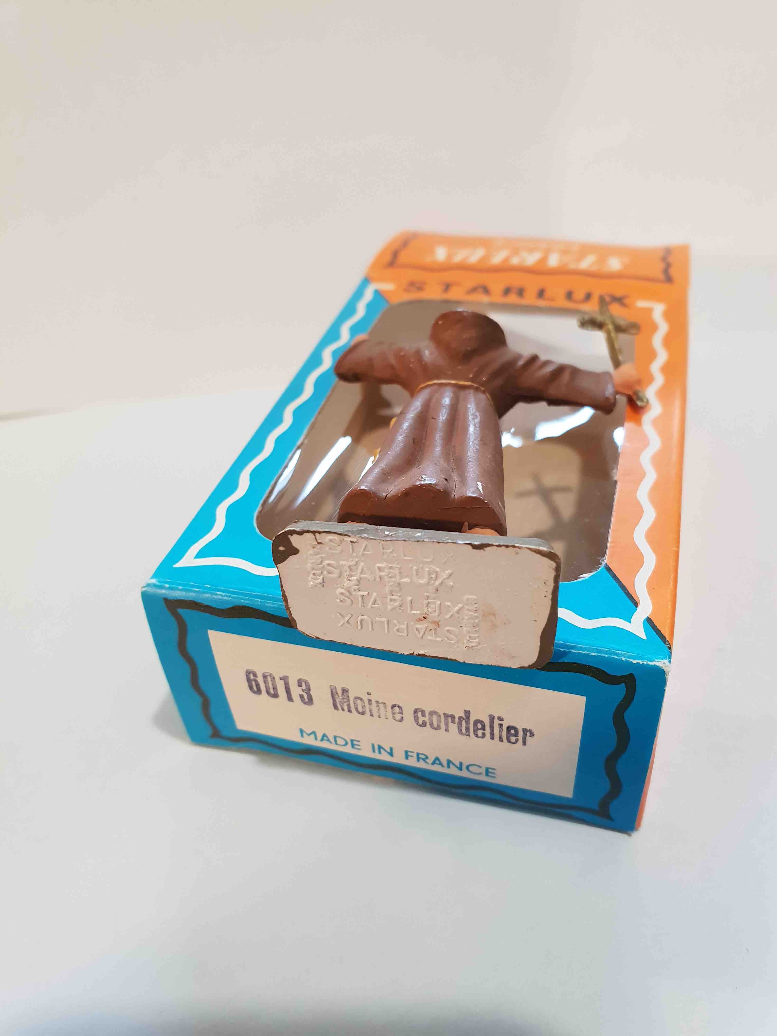 MOINE CORDELIER PIEDS BLANC STARLUX MOYEN ÂGE RÉF 6013