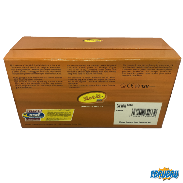 Porsche 962C - 24h Le Mans 1986 SLOT IT CW04