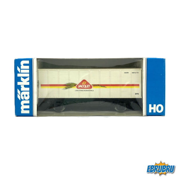 Wagon porte-conteneurs Jacquet MARKLIN
