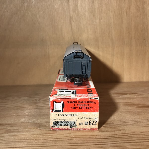 Wagon marchandise Tombereau avec toit coulissant JOUEF Réf M622