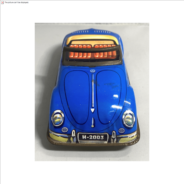 Volkswagen Coccinelle - Jouet en tôle lithographiée JOYAX