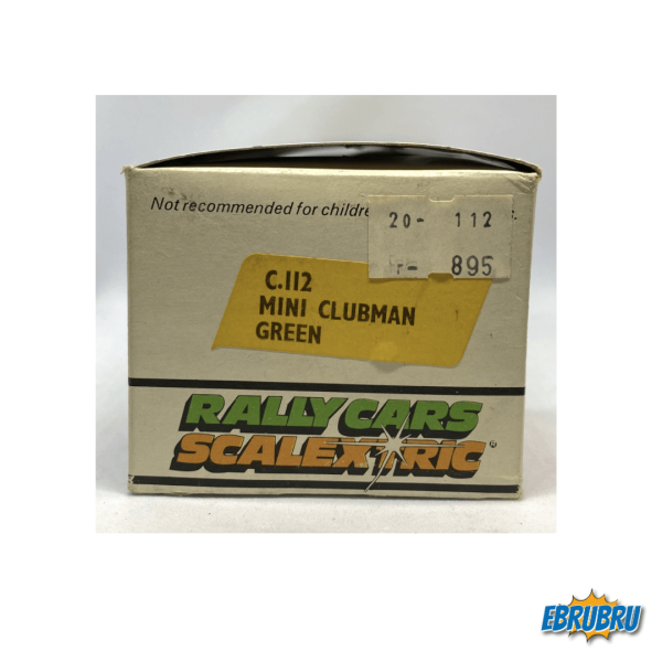 Mini Clubman Verte SCALEXTRIC Rally C112