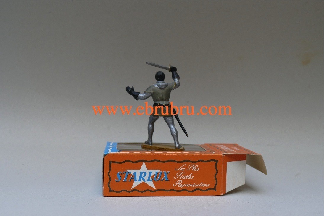 Soldat Moyen Âge Ivanohé Starlux 6037 Pied gris