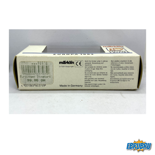 Wagon porte-conteneurs Europe 1993 - Danemark - MARKLIN 84573