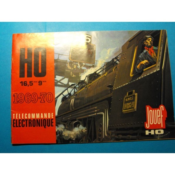CATALOGUE JOUEF TRAIN ET VOITURES  1969-70