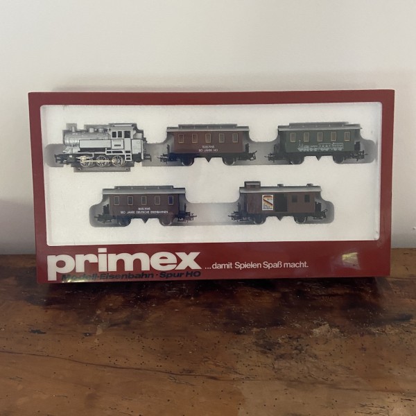 RAME TRAIN BR 80 ET 4 VOITURES  DB MARKLIN PRIMEX HO 2750 