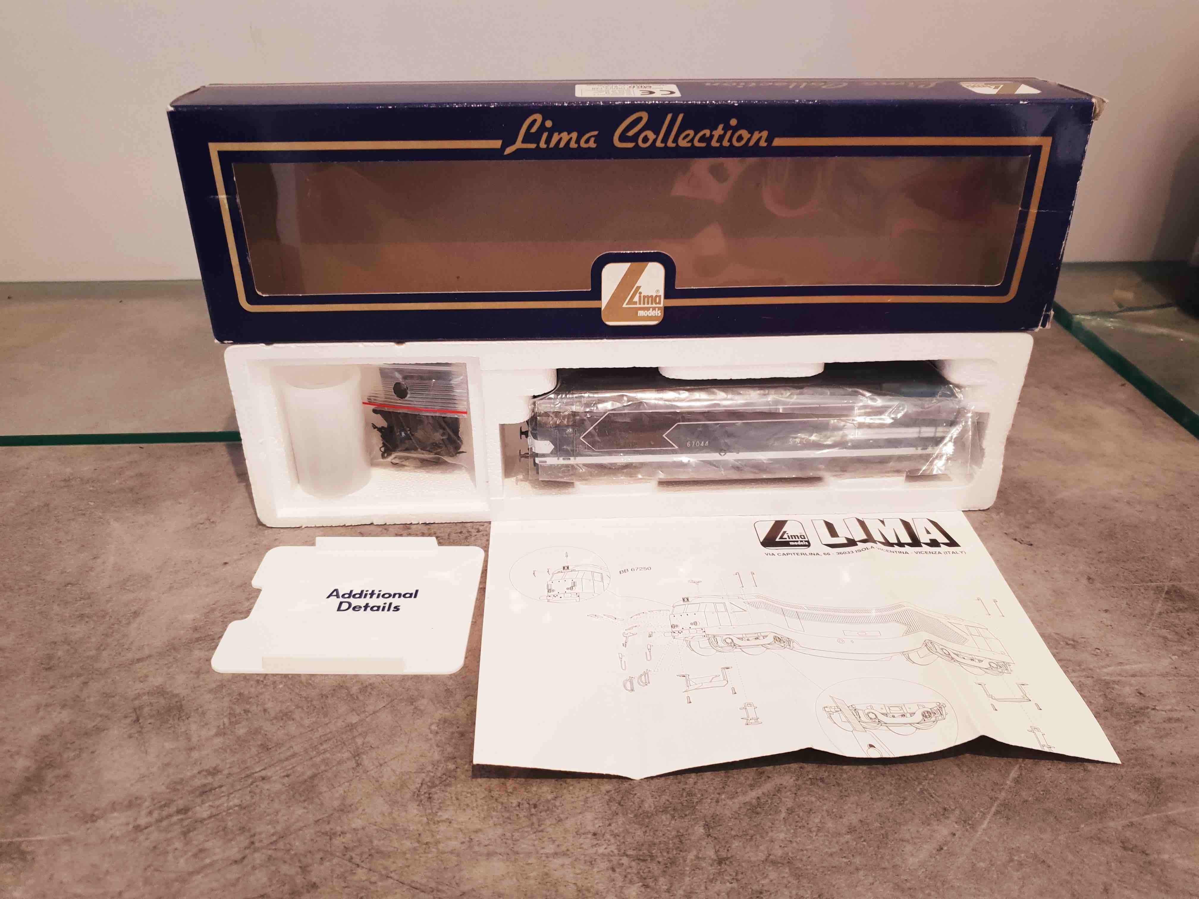 LIMA 208007 LOCOMOTIVE BB 67044 DEPOT NIMES