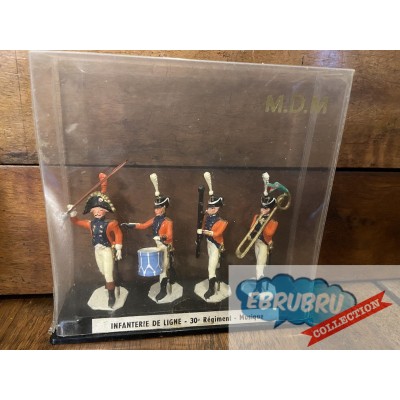  MDM EMPIRE 40MM INFANTERIE DE LIGNE 30° REGIMENT MUSIQUE B