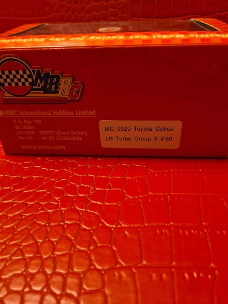 TOYOTA CELICA LB TURBO GROUP 5 N 60 MRRC REF MC 0020