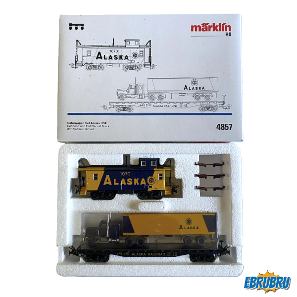 Coffret de wagons Alaska MARKLIN 4857
