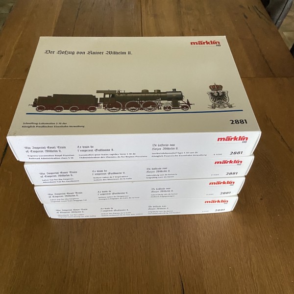 Märklin H0 2681  Train de la cour de l'empereur Guillaume II