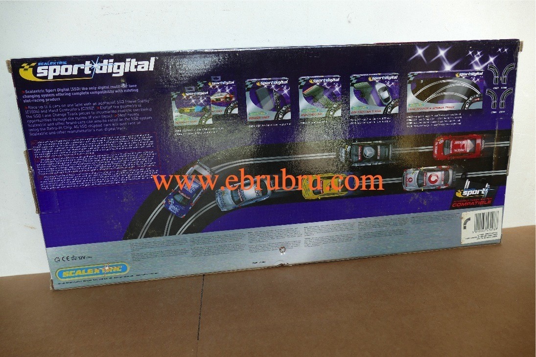 LANE CHANGE & SENSOR TRACK  NEW SCALEXTRIC C7008 DIGITAL 1/32 SLOT CAR