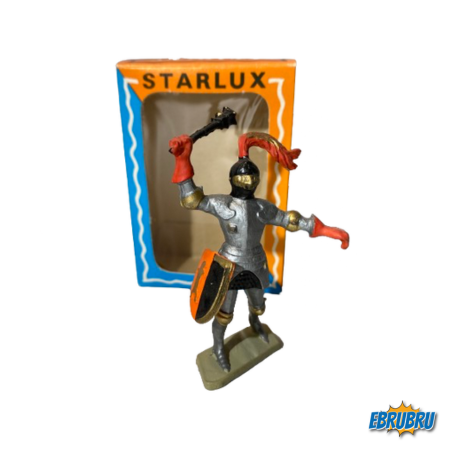 CHEVALIER ARMURE AVEC MASSE D'ARMES STARLUX MOYEN ÂGE REF 6035