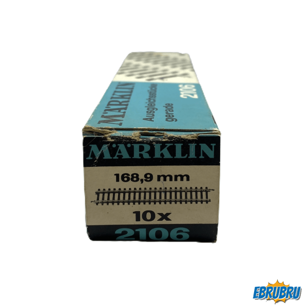 10 rails droit MARKLIN 2106