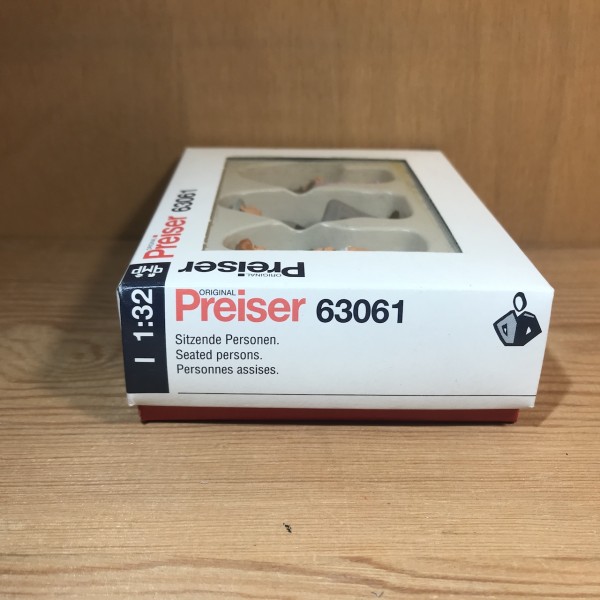 Personnages assis PREISER 63061