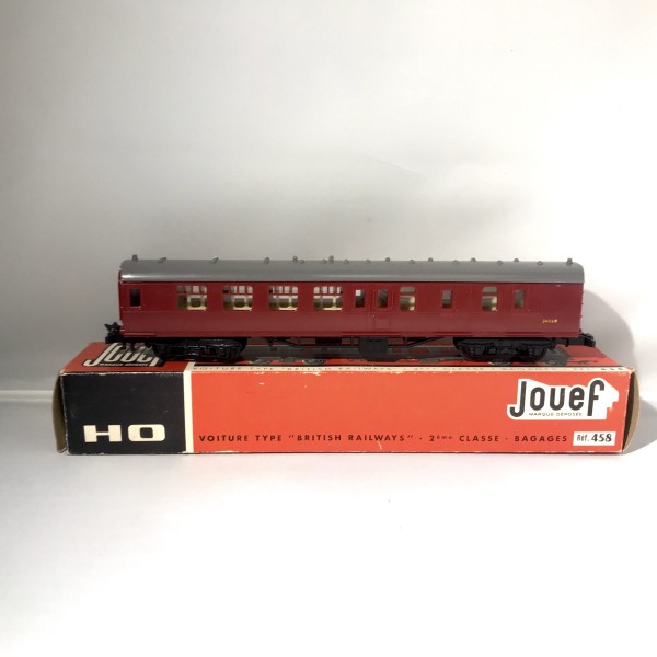 Voiture voyageurs Railways Type Brithish 2CL - Bagages  JOUEF Réf 458
