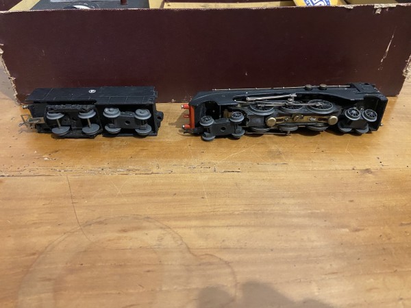  Locomotive A Vapeur 232 R Coffret Train Electrique Ho Jep serie 56