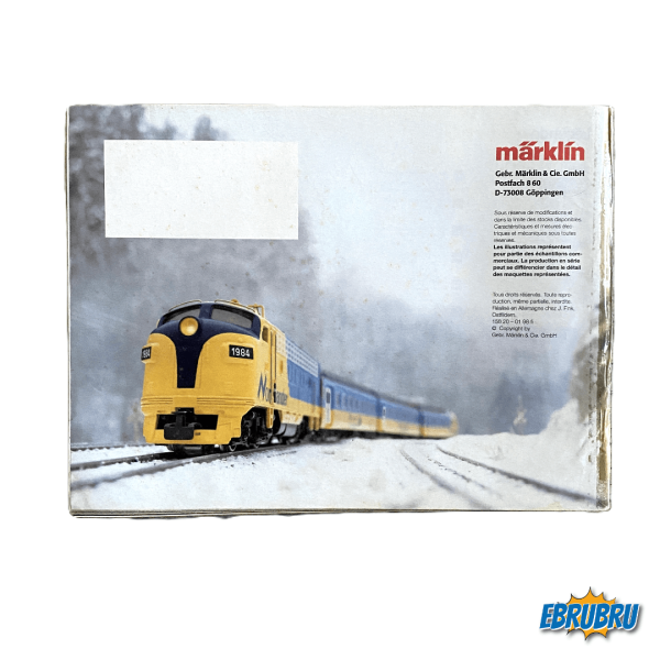 Catalogue MARKLIN Année 1998