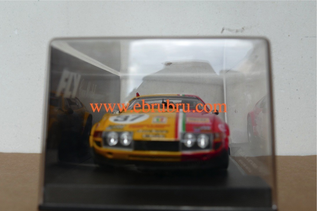FERRARI 365 GTB/4 rouge 24 H. LE MANS 1973 Fly REF. 88080