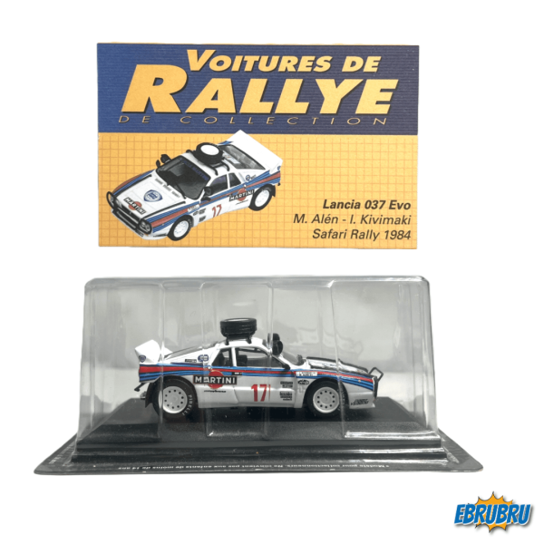 Lancia 037 Evo - Voitures de Rallye de collection ALTAYA
