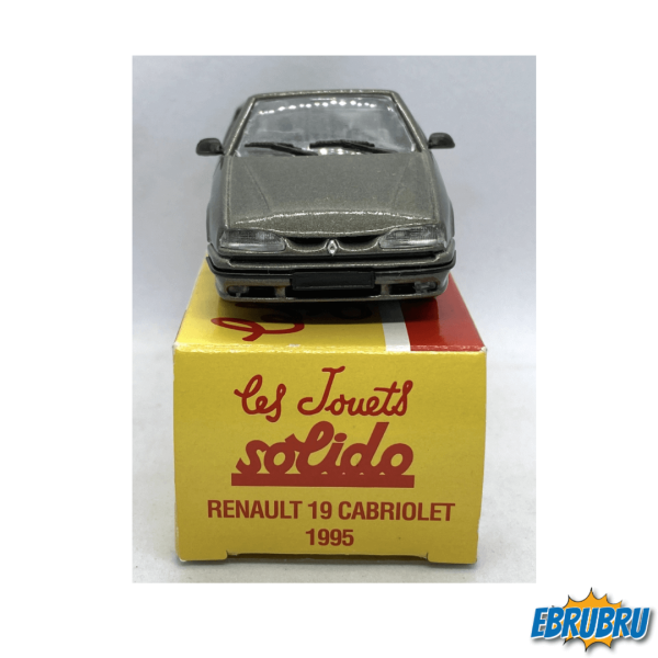 Renault 19 cabriolet 1995 SOLIDO Hachette