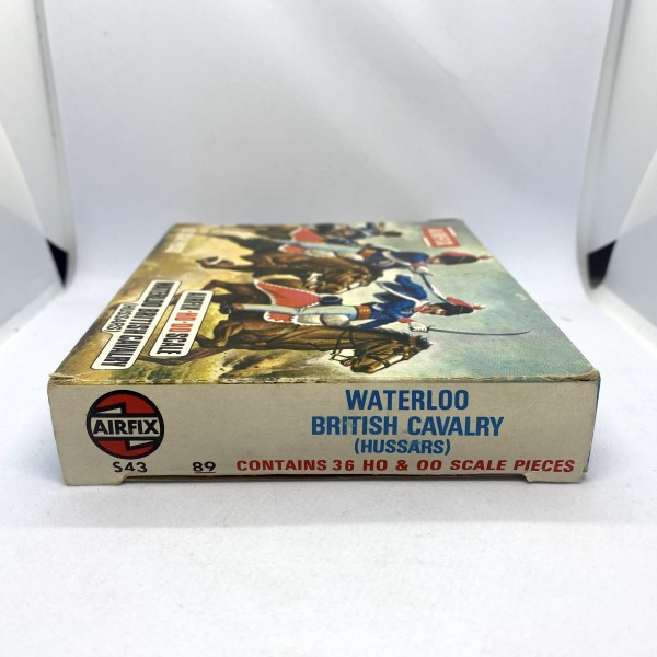 Waterloo British Cavalry AIRFIX BLUE BOX Type 3