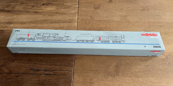 Train  Chasse-neige à vapeur   DB AC Digital Märklin H0 26830