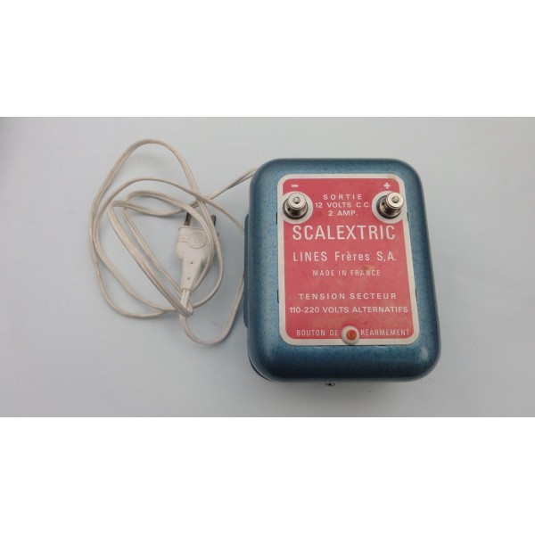 Transformateur 12 V et 2 AMP continu Scalextric Alimentation