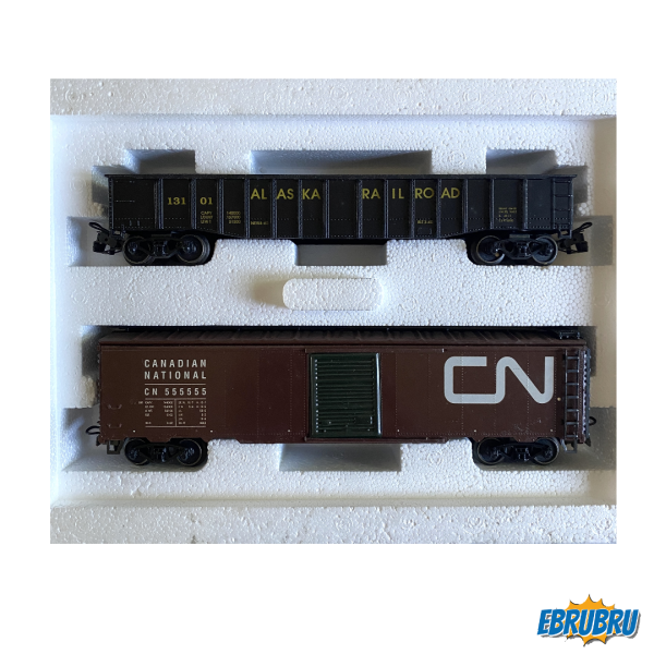 Coffret de wagons de marchandises Alaska USA MARKLIN 4859