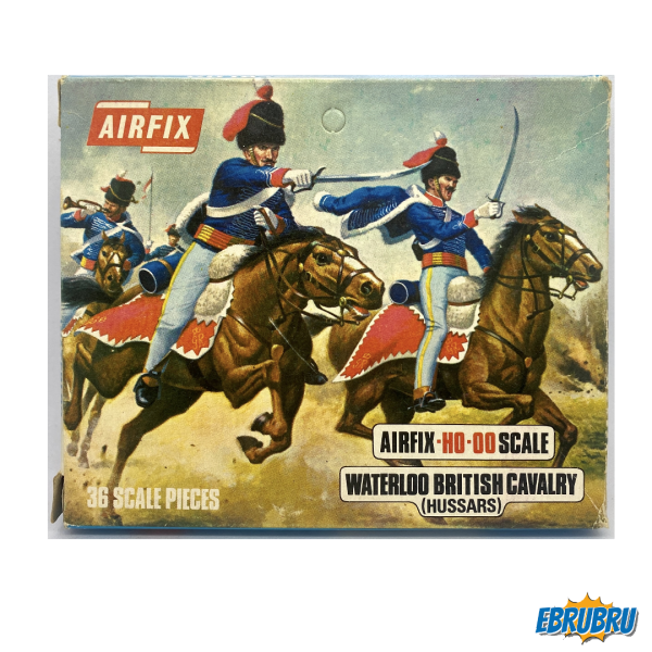 Waterloo British Cavalry AIRFIX BLUE BOX Type 3