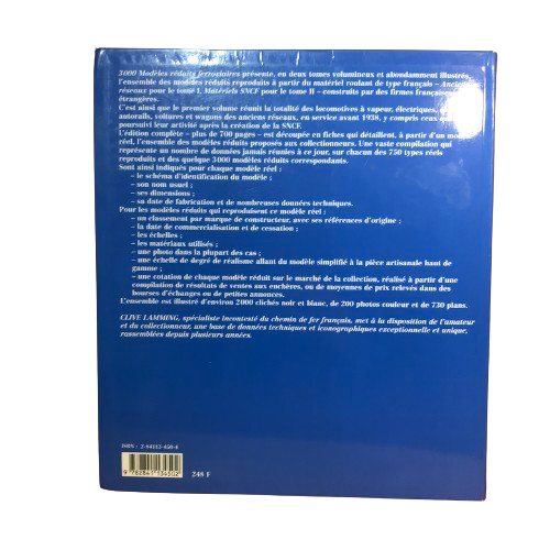 Livre 3000 modèles réduits ferroviaires MILAN Tome 1 Les anciens réseaux