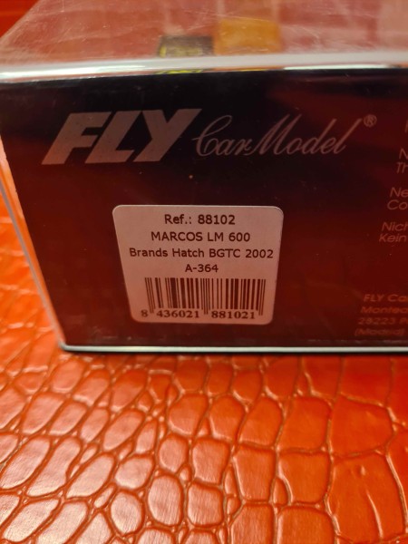 MARCOS LM 600 BRANDS HATCH BGTC 2002 A 364  FLY REF 88102 