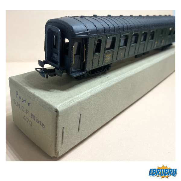 Voiture à bogies B4Dyfi OCEM re SMCF 470