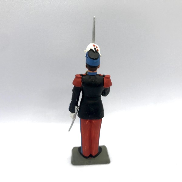 Saint Cyr - Elève officier garde à vous présentant sabre STARLUX Réf SC3